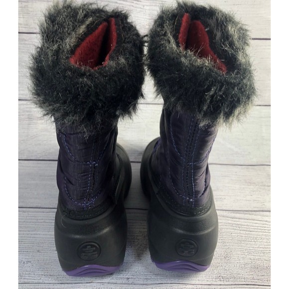 Kamik Size 2 Purple Winter Snow Boot - Picture 6 of 9